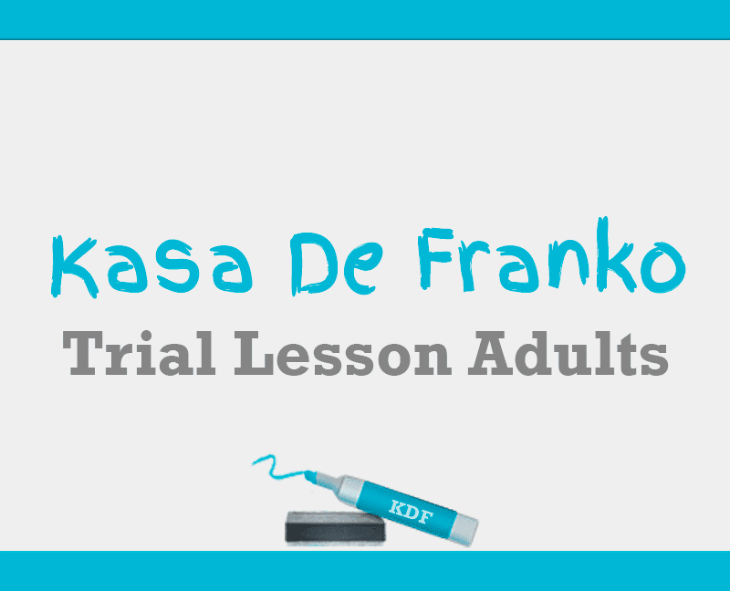 Spanish Trial Lesson