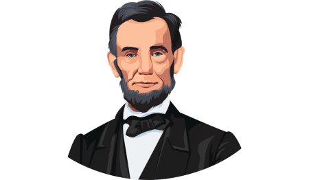 Abraham Lincoln in his Birthday