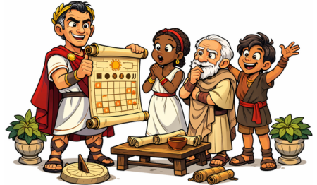 the origins of April Fools’ Day, The Julian Calendar