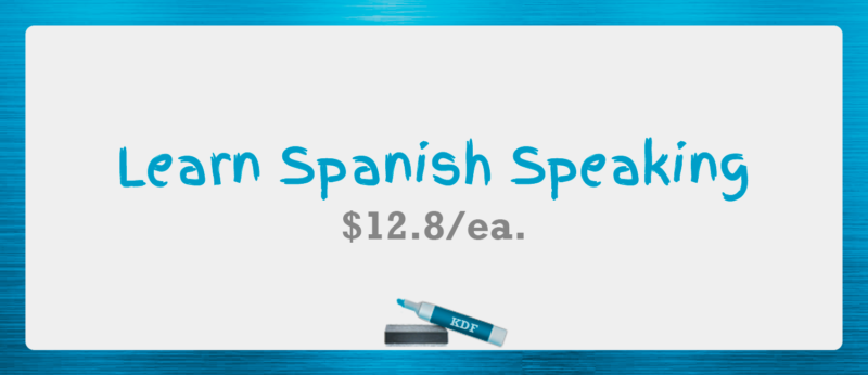 Improve your Spanish Speaking in 50 Sessions!
