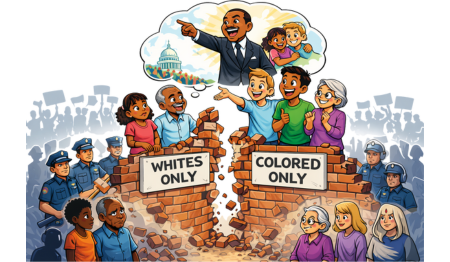 How to say 'I have a dream' in Spanish?, A Nation Divided