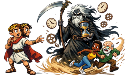 why is January called January, The Greek Influence: Chronos