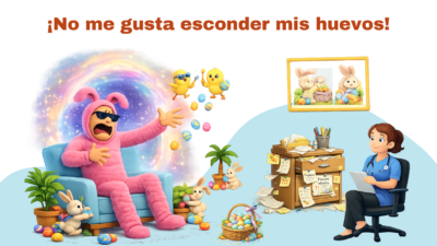 I never hid “mis huevos” on Pascuas!