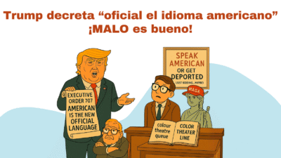 Trump Decrees “Make American Language Official”