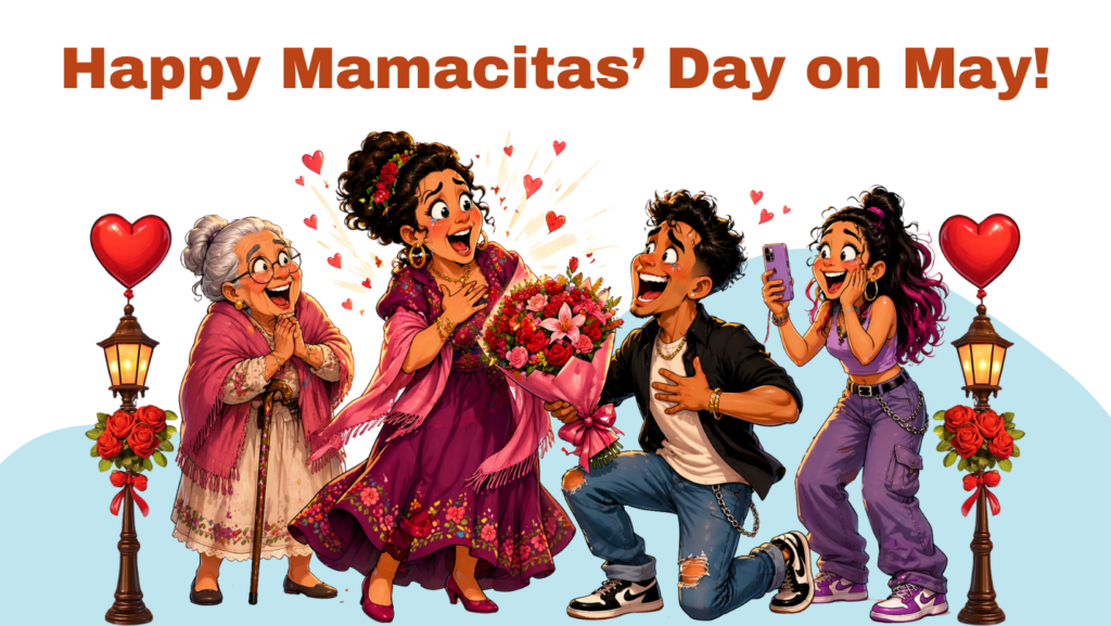 how to say happy mother’s day in spanish, Happy Mamacitas Day on May!
