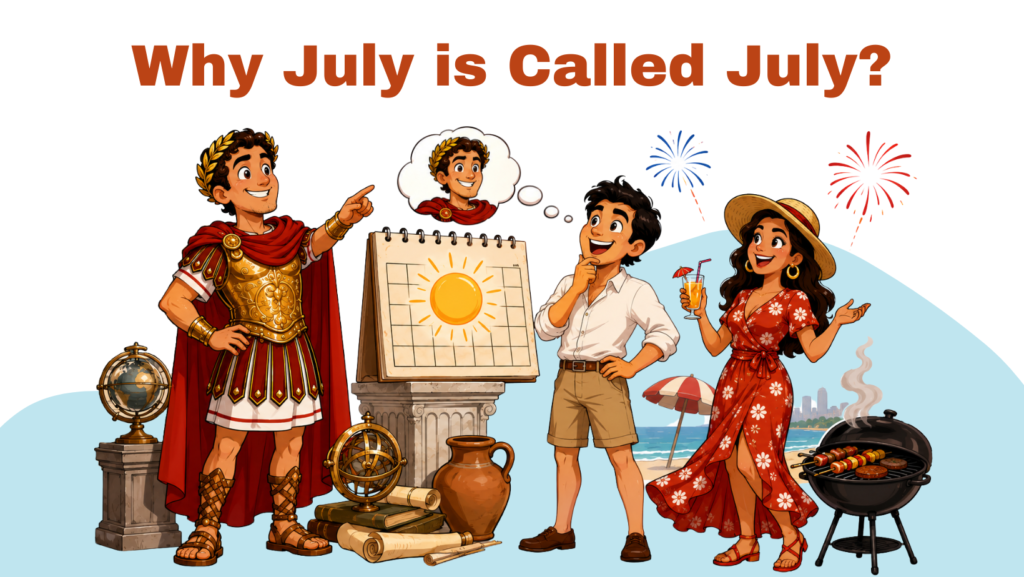Why Is July Called July and Who Was Julius Caesar