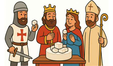 how did processed foods make us addicted to sugar, Medieval Europe: The Luxury Dealer