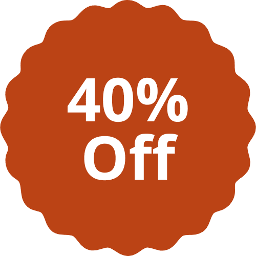 40%