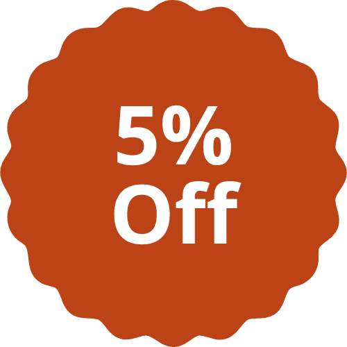 5%