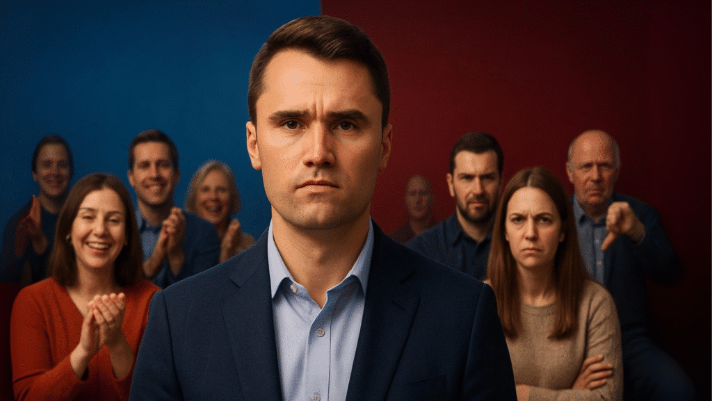 Charlie Kirk live debate stream free speech