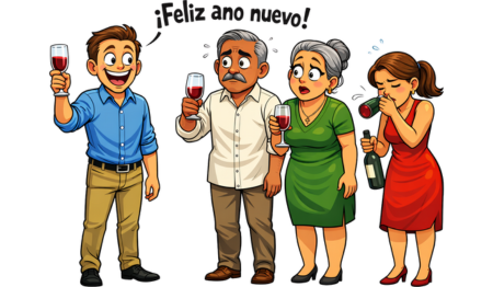 How to say Happy New Year in Spanish, Mike Learned the Hard Way
