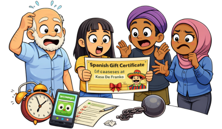 Spanish Gift Certificates