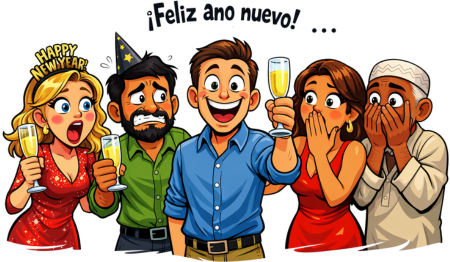 How to say Happy New Year in Spanish, Saying Happy New Year in Spanish