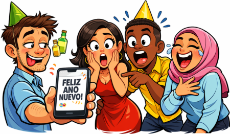 How to say Happy New Year in Spanish, The Hilarious Mishap