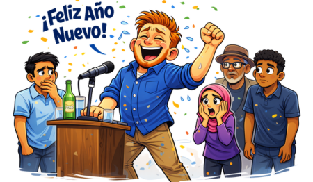 How to say Happy New Year in Spanish, About to Belt Out, ¡Feliz Ano Nuevo!
