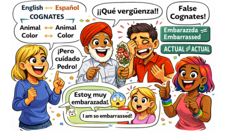 Learn Spanish New Year's Resolution!, False Friends Are False Cognates