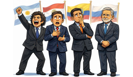 Some Cheer, Some Watch Quietly