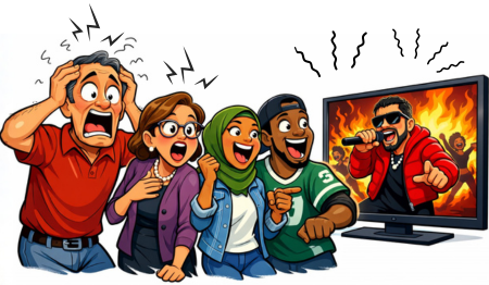 spanish at the super bowl 2026, Intro — Rome is on Fire