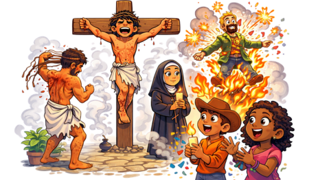 Learning Spanish with Extreme Holy Week Hispanic Rituals, Fire, Silence, Pain, Art, & Devotion