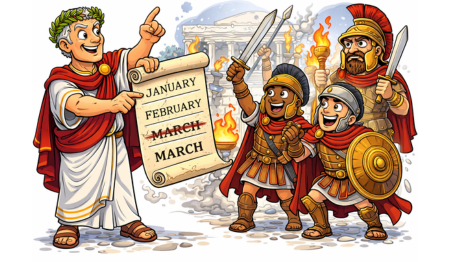 Why March is called March?, Julius Caesar's Calendar Remix
