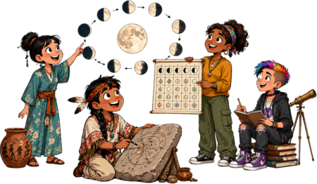The Moon Just Repeats a Pattern