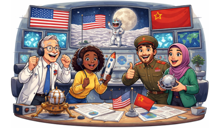 The Moon as a Political Tool