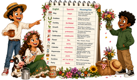 Spanish Word Time: Your May-tastic Vocab Fix