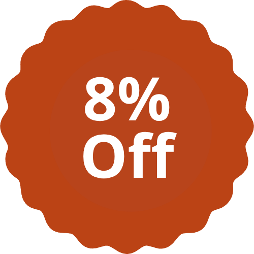8%