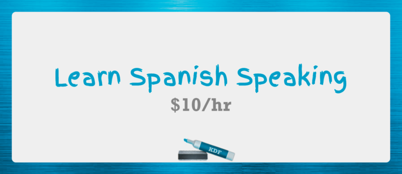 Improve your Spanish Speaking in 80 Sessions!