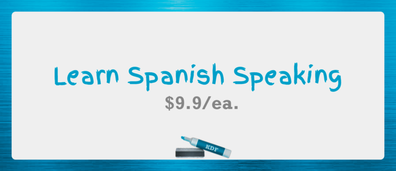 Improve your Spanish Speaking in 80 Sessions!