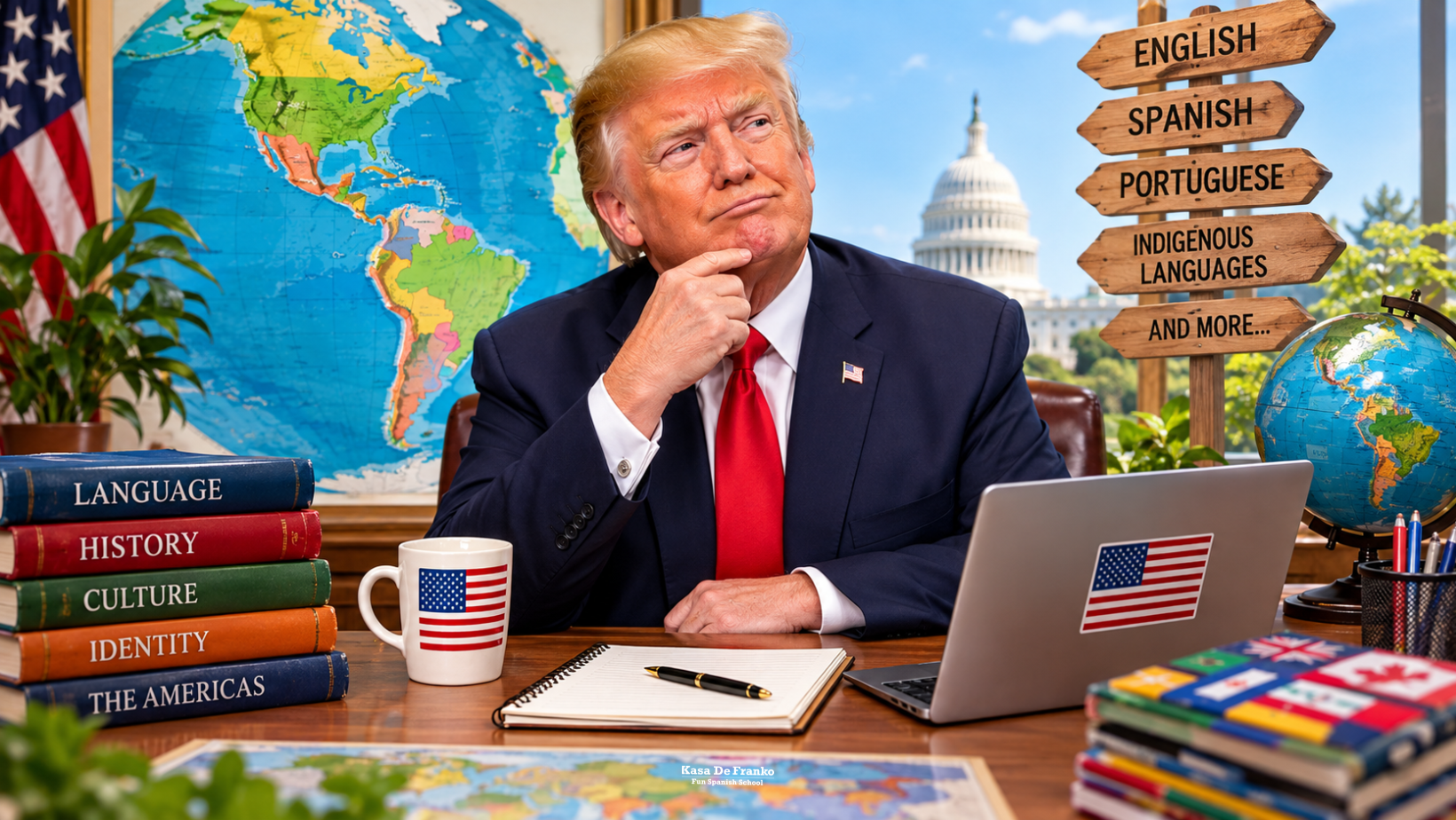 Does Trump Speak American?