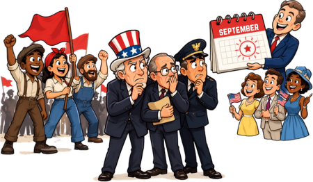 Why is Labor Day in the U.S. not in May?, Made in America Contradiction